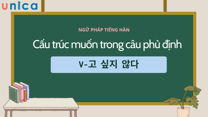 Cấu trúc muốn trong câu phủ định diễn đạt nghĩa không muốn