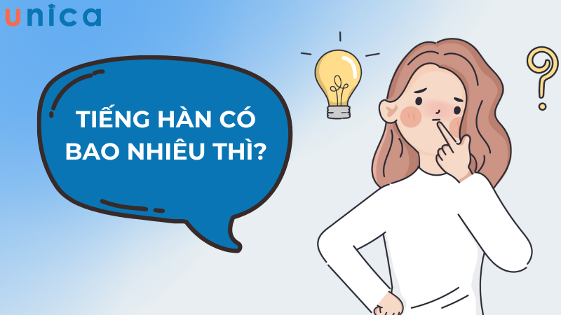 Tiếng Hàn cũng được chia ra làm ba thì chính là hiện tại, quá khứ và tương lai