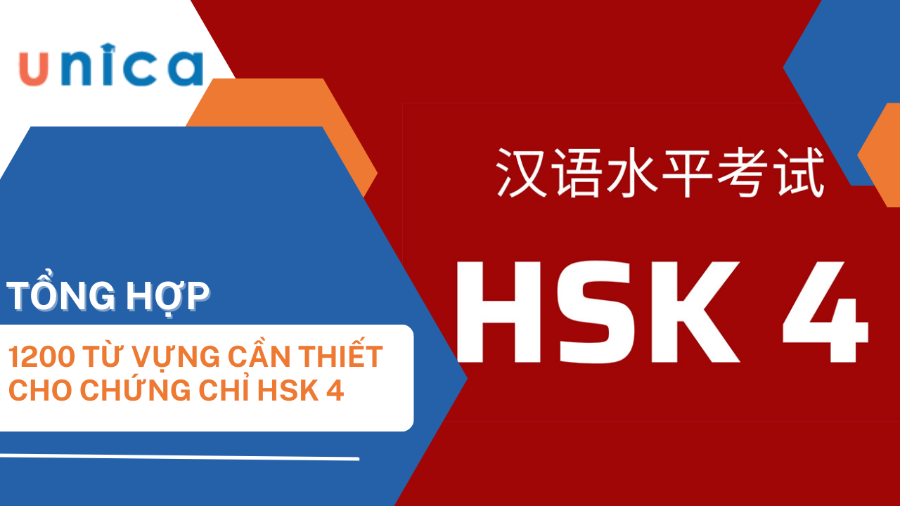 Tổng hợp 1200 từ vựng HSK 4 có Ví dụ và File Download