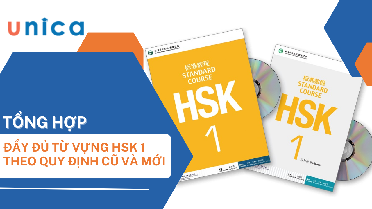 500 từ vựng HSK 1 đầy đủ theo quy định mới 