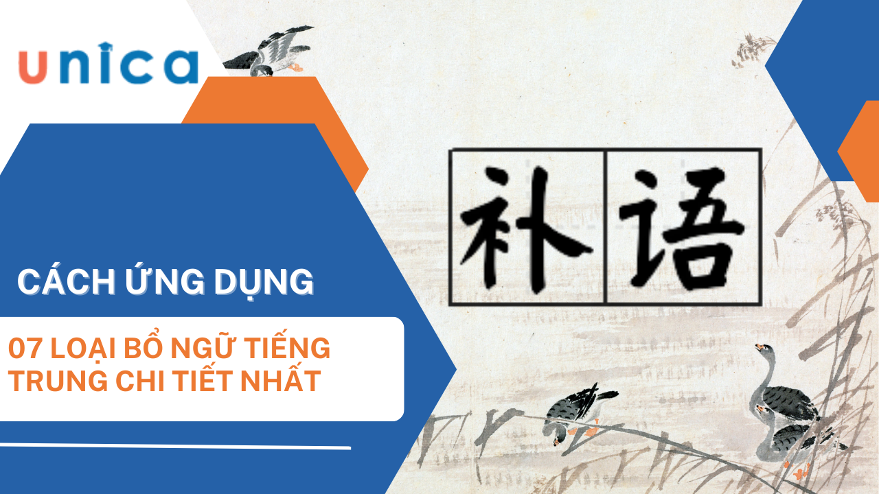 7 loại bổ ngữ trong tiếng Trung chi tiết kèm ví dụ