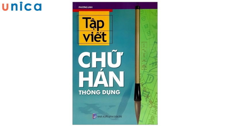 Vở tập viết chữ Hán thông dụng giúp bạn luyện viết từ cơ bản đến nâng cao