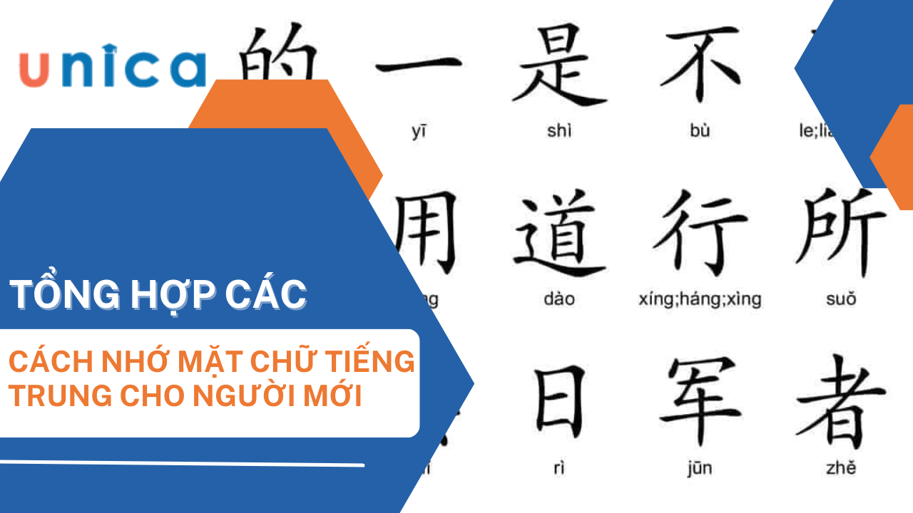8+ Cách nhớ mặt chữ tiếng Trung nhanh chóng và hiệu quả