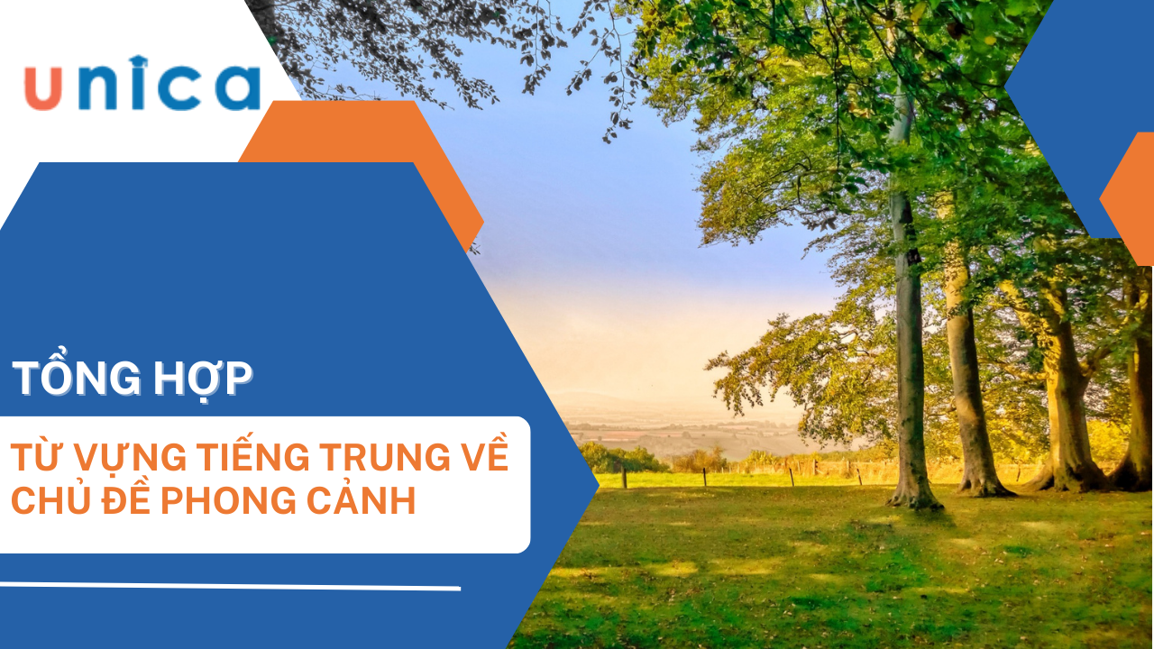 100+ Từ vựng tiếng Trung về phong cảnh phổ biến nhất