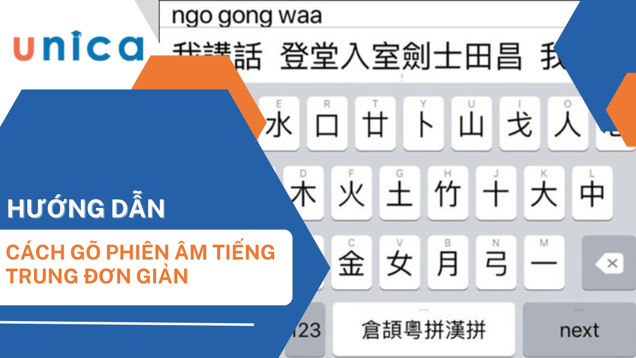 Hướng dẫn cách gõ phiên âm tiếng Trung trên điện thoại chi tiết