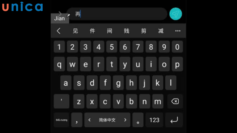 Hướng dẫn viết tiếng Trung trên Android