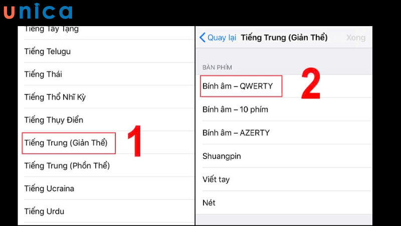 Tùy chọn các phương thức nhập liệu khác nhau dựa vào nhu cầu, trình độ của bạn