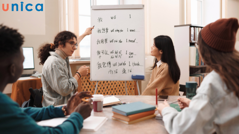 Mẫu hội thoại trong thực tế có sử dụng đến cấu trúc Không những… mà còn