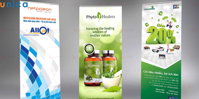 Standee là gì? Standee là một ấn phẩm quảng cáo dạng mô hình