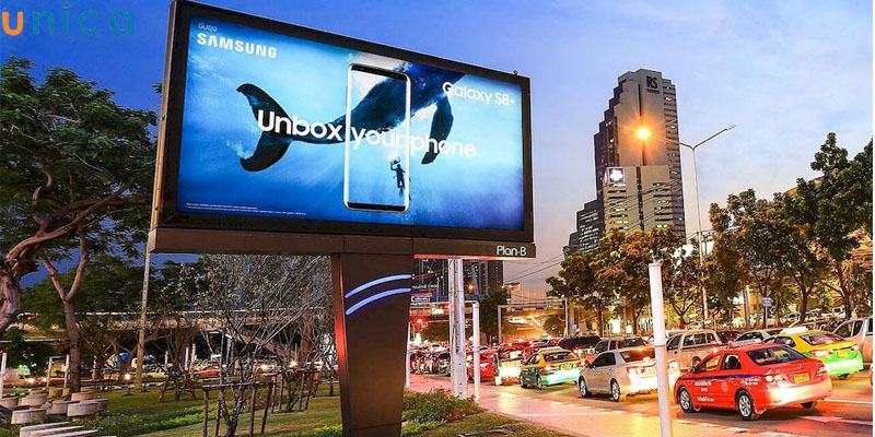 Hiệu quả OOH không được cao do phạm vi hoạt động khá rộng