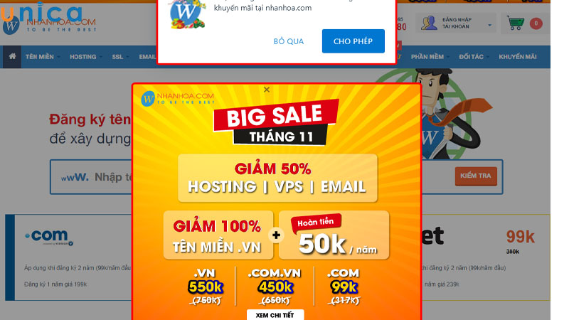 Popup là một cửa sổ nhỏ xuất hiện đột ngột trên màn hình