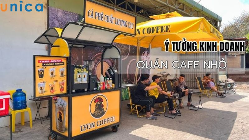 Quán cafe di động - Mô hình khởi nghiệp tiết kiệm chi phí