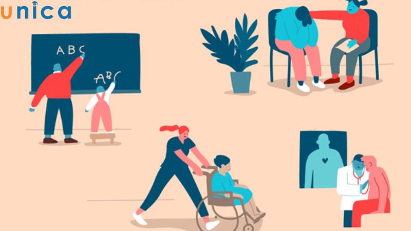 ESFJ là những người sống tình cảm, giàu lòng trắc ẩn