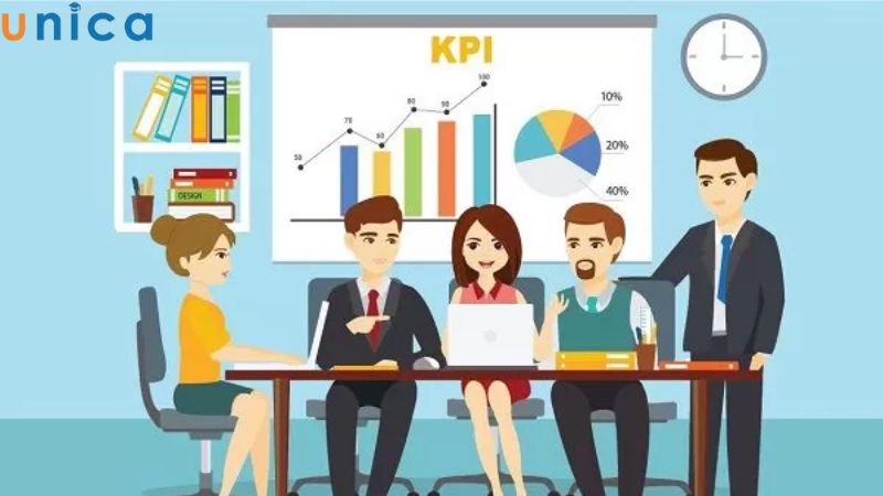 KPI bán hàng dùng để đo lường hiệu quả hoạt động của đội ngũ kinh doanh