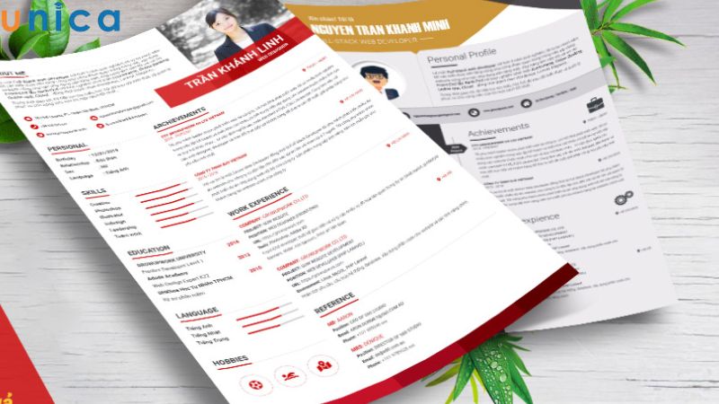 Phần thông tin là phần bắt buộc của bản CV