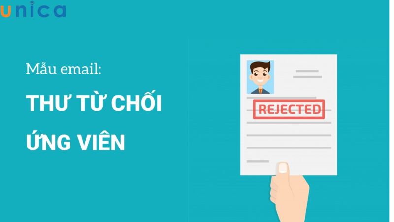 Nội dung cần có trong thư từ chối ứng viên