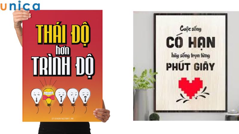 Poster thể hiện quan điểm