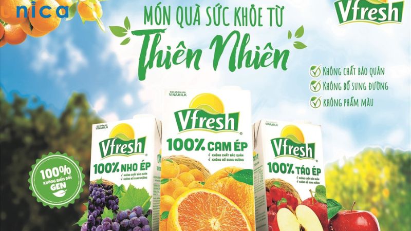 Poster quảng cáo của Vfresh