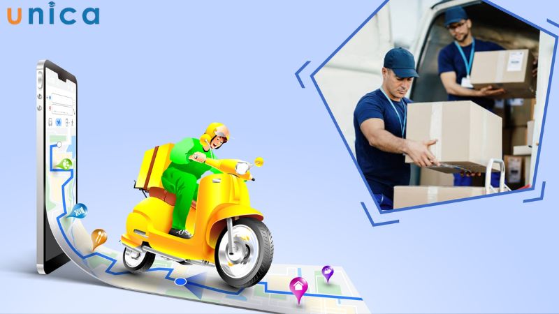 Nhân viên vận chuyển giữ chức năng điều hành và giám sát hoạt động vận chuyển hàng hóa