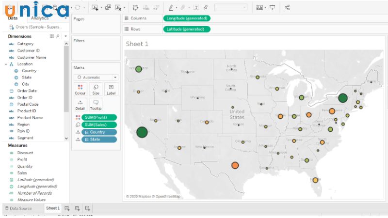Tăng kích thước vòng tròn bong bóng bán hàng