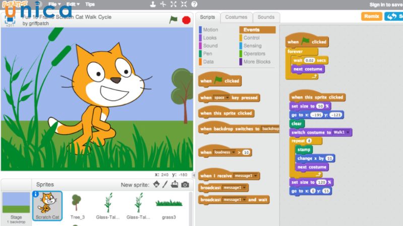 Scratch hỗ trợ người học phát hiện lỗi trong quá trình lập trình