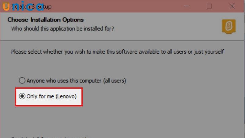 Lựa chọn 1 trong 2 yêu cầu