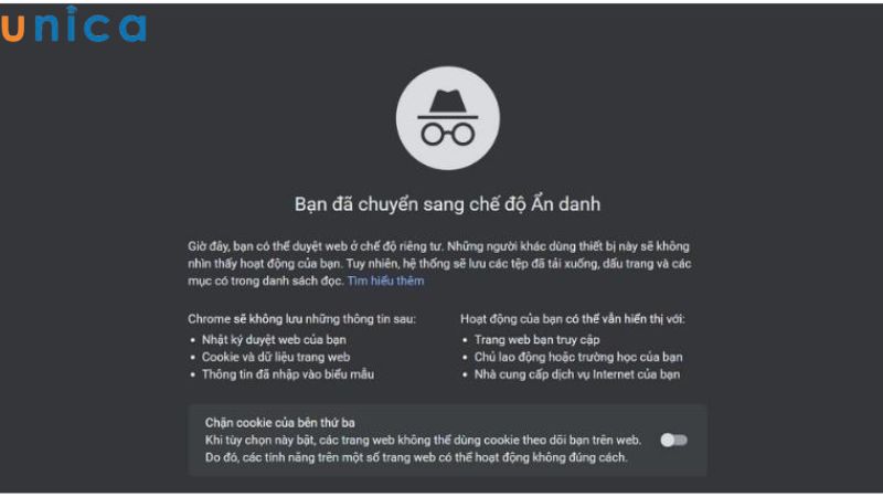 Chế độ ẩn danh là gì?