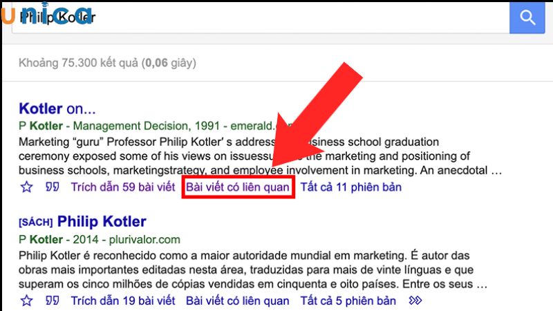 Nút tài liệu liên quan trên GG Scholar