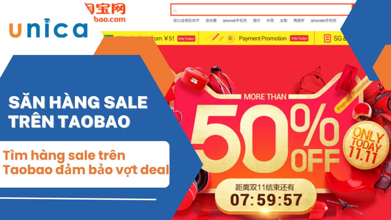 Cách tìm hàng sale trên taobao đảm bảo vợt deal khủng
