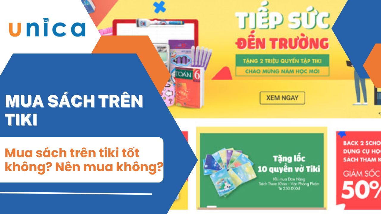 Mua sách trên tiki có tốt không? Có nên mua không? 