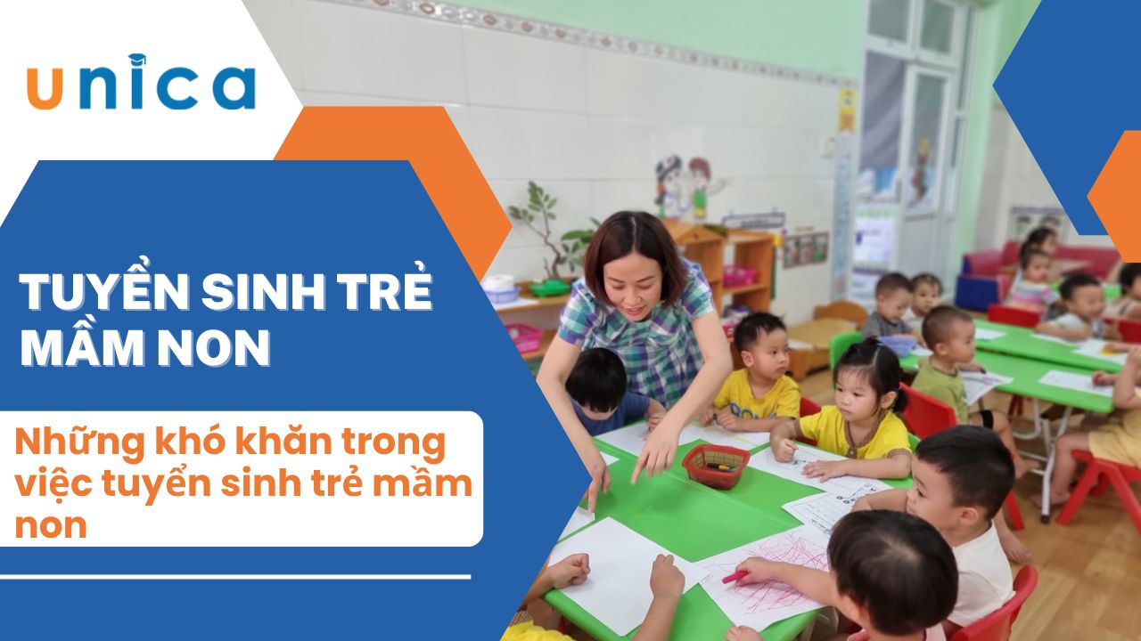 Tổng hợp những khó khăn trong việc tuyển sinh trẻ mầm non