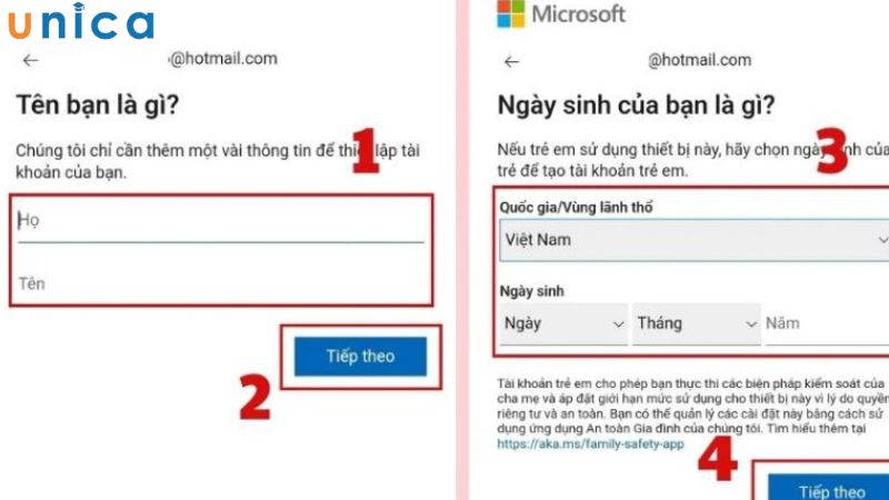 Chọn Quốc gia/Vùng lãnh thổ tương ứng
