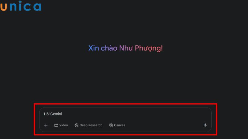 Truy cập vào trang chủ chính thức của Gemini