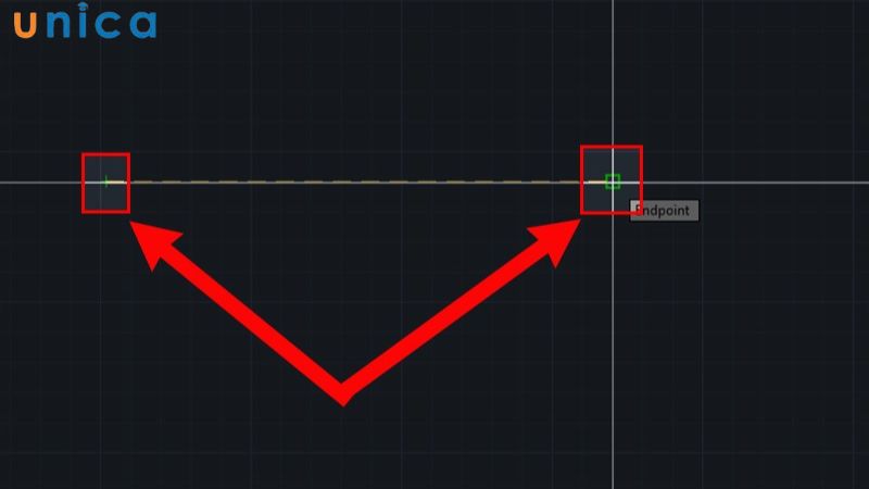 Chọn điểm đầu và điểm cuối
