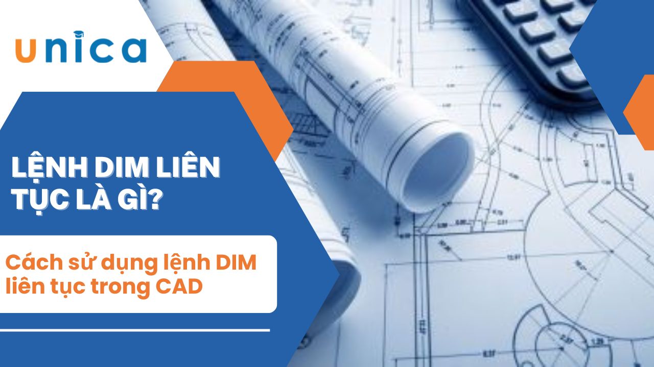 Cách sử dụng lệnh DIM liên tục trong CAD cực đơn giản