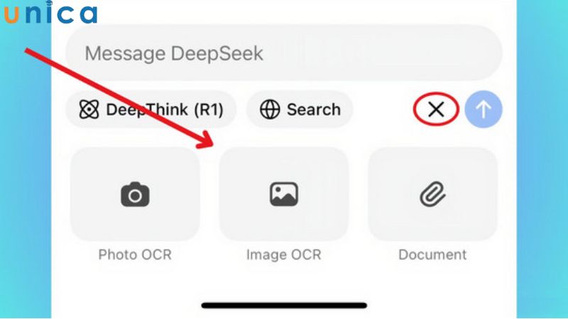 Lựa chọn yêu cầu từ ảnh