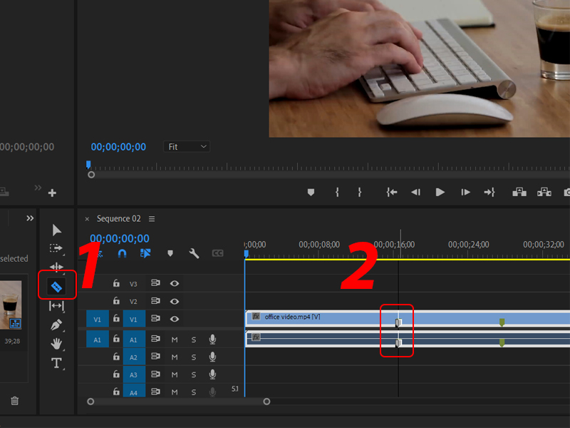 Công cụ Razor Tool
