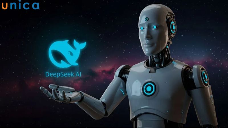 DeepSeek hoạt động như một trợ lý AI đàm thoại có khả năng hiểu ngôn ngữ tự nhiên