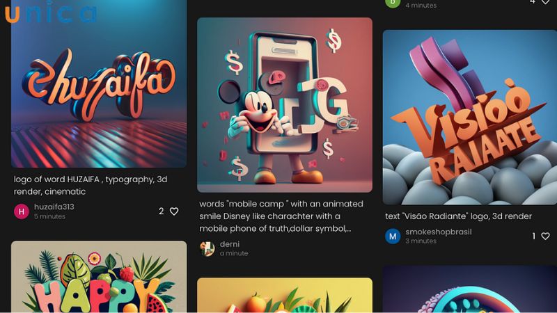 Ideogram AI giúp tạo chữ nghệ thuật phù hợp với nhiều mục đích sử dụng