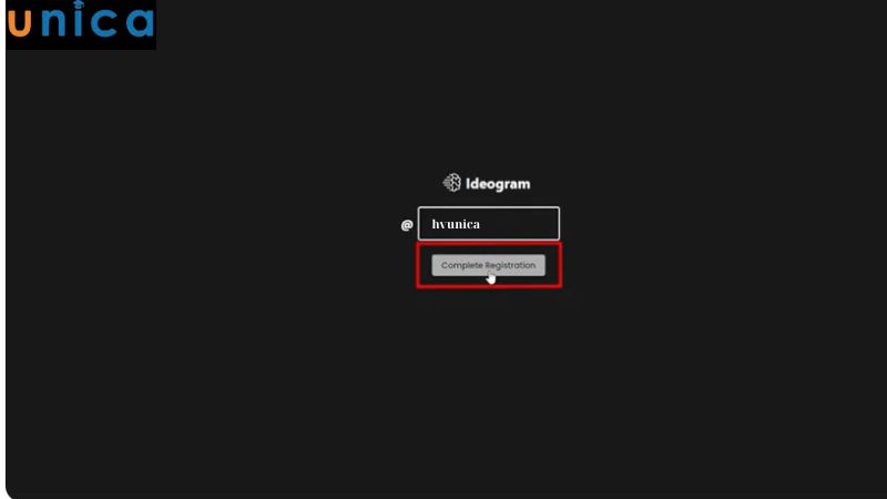 Nhấn “Complete Registration” để tiếp tục