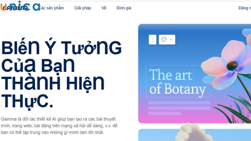 Truy cập trang chủ chính thức