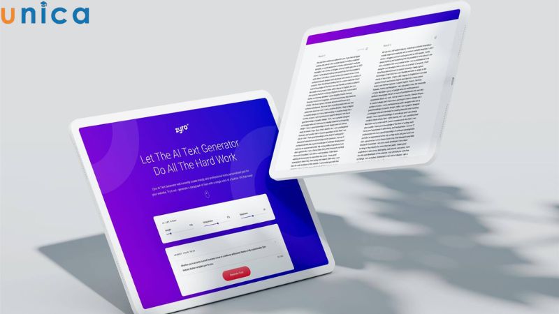 Zyro cũng là một trong những công cụ nằm trong top AI viết nội dung tốt nhất