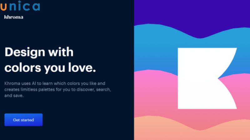 Khroma là công cụ AI tạo ảnh mạnh mẽ rất được ưa chuộng