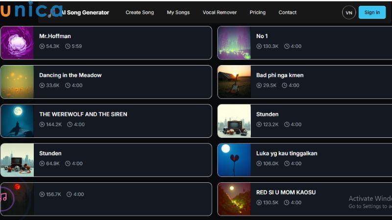 tìm hiểu khái niệm AI Song Generator là gì