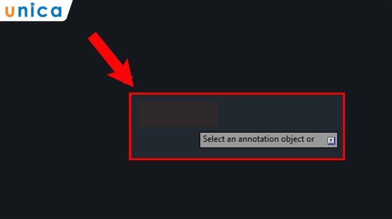 bước 2 Chỉnh sửa text trong Cad