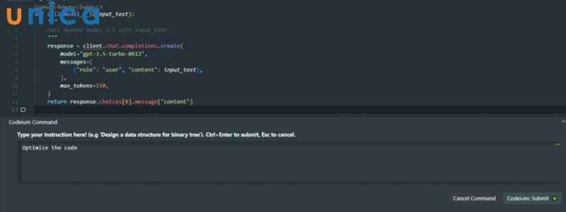 Kiểm thử đoạn mã code do Codeium viết