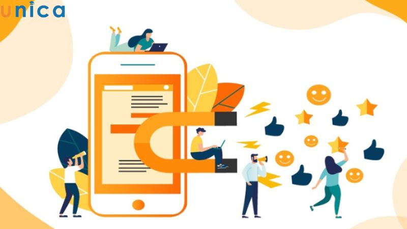 Giai đoạn tạo sự quan tâm của khách hàng để họ muốn mua hàng