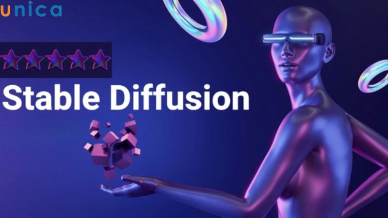 Stable Diffusion vận hành dựa trên nền tảng của một mạng nơ-ron nhân tạo