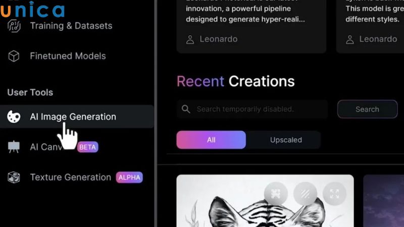 Chọn AI Image Generation