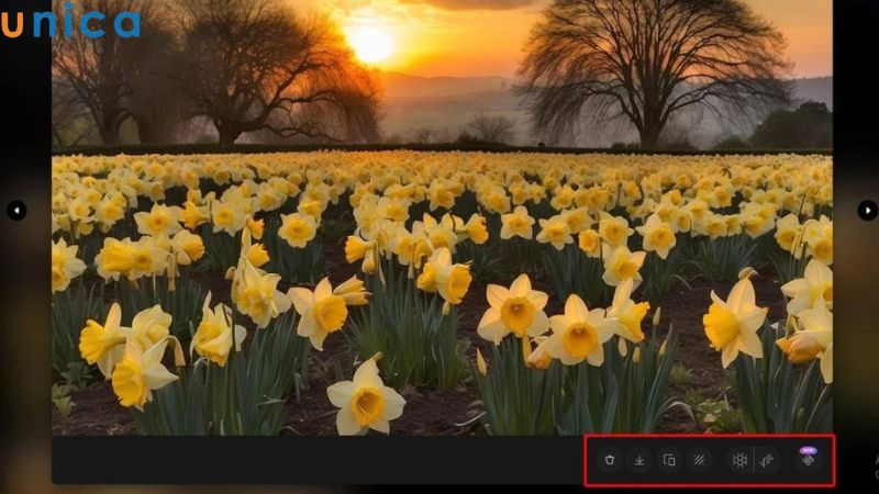 Lựa chọn các tùy chọn để chỉnh ảnh nếu cần